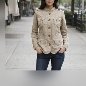GAP Women's Beige Utility Jacket